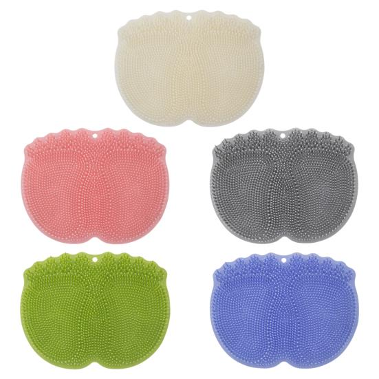 Massage Foot Mat with Deep Cleansing Massage Bristles Dual-Purpose Foot Scrub Bath
