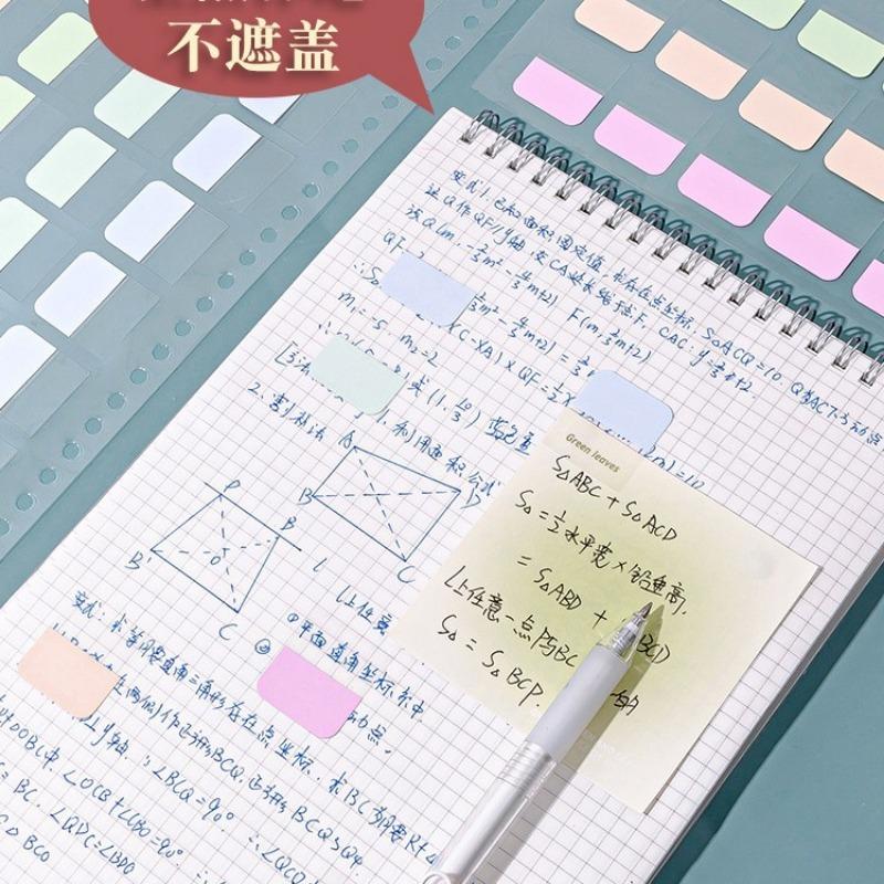 Writable Transparent Removable Index Sticky Notes Bookmarks For Students