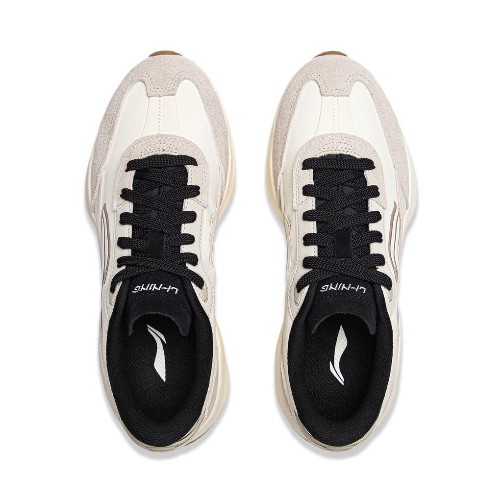 Li Ning Zai Wu 2.0 Soft Rebound Thick Sole Slimming Shock Absorption Non-Slip Wear-Resistant Increased Height Low-Top Casual Shoes AGCU280-4
