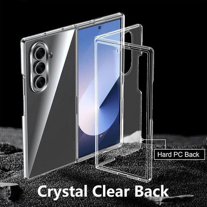 Coque pour Samsung Galaxy Z Fold 8 Ultra, Protection Antichoc Anti-Rayures Rigide Transparente