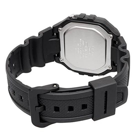 Casio STANDARD DIGITAL W-218H-1A наручные часы мужские женские Дешевые Chipkashi бюджетные черные