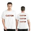 Customized Printed Leisure T Shirt DIY Your Own Tee Shirt Design Your Photo Or Logo Men T-shirt Fashion Custom Cotton Tshirt
