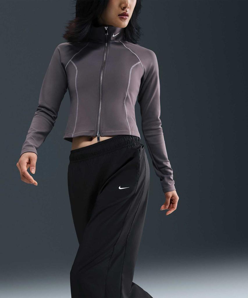 Nike Спортивные брюки Классические с завышенной талией и открытым низом W - Черный:Распродажа / Hv2325-010