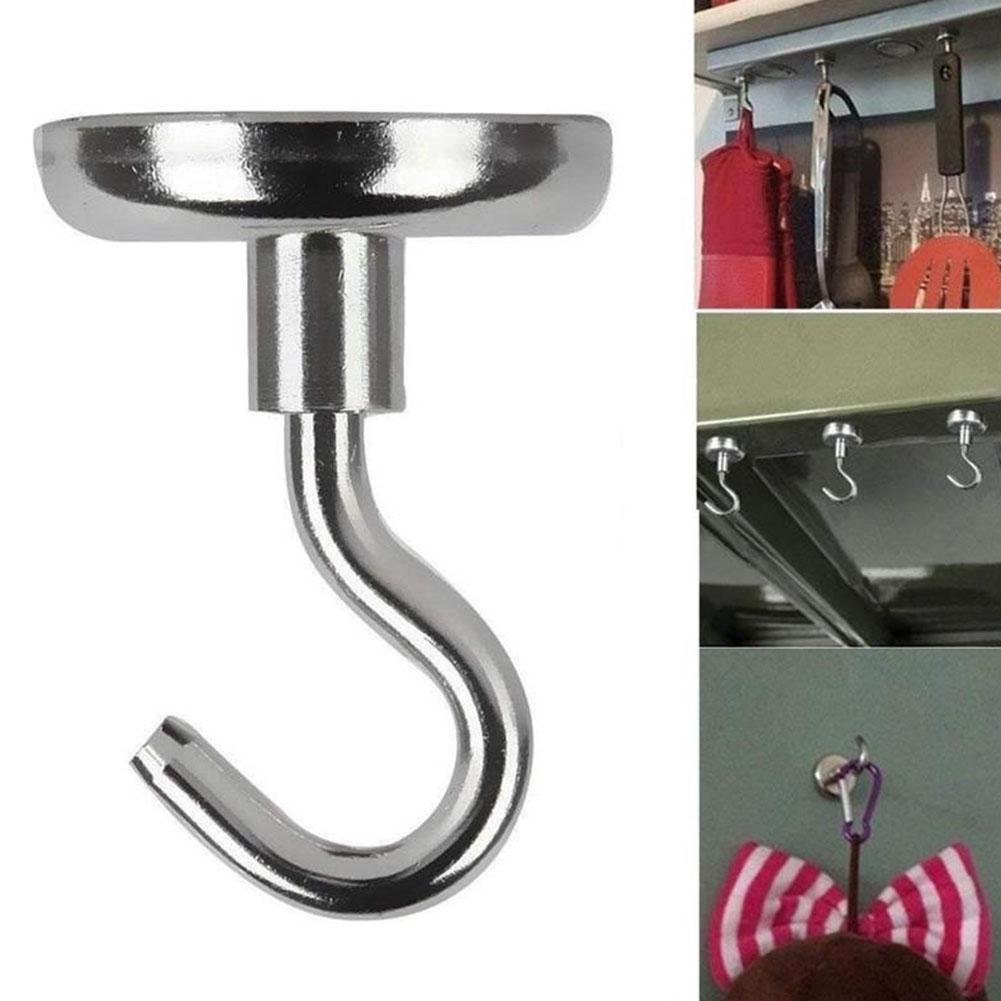 1PC Refrigerator Round Powerful Magnetic Hook Home Kitchen MIT