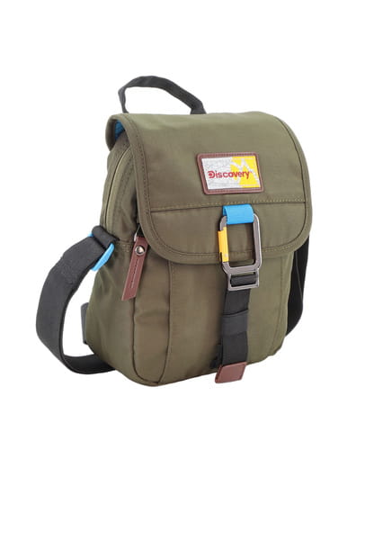 Torba na ramię z klapą discovery icon 711 khaki