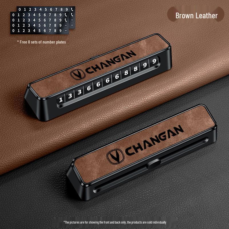 Временная парковочная табличка и держатель для телефона Changan серии CS