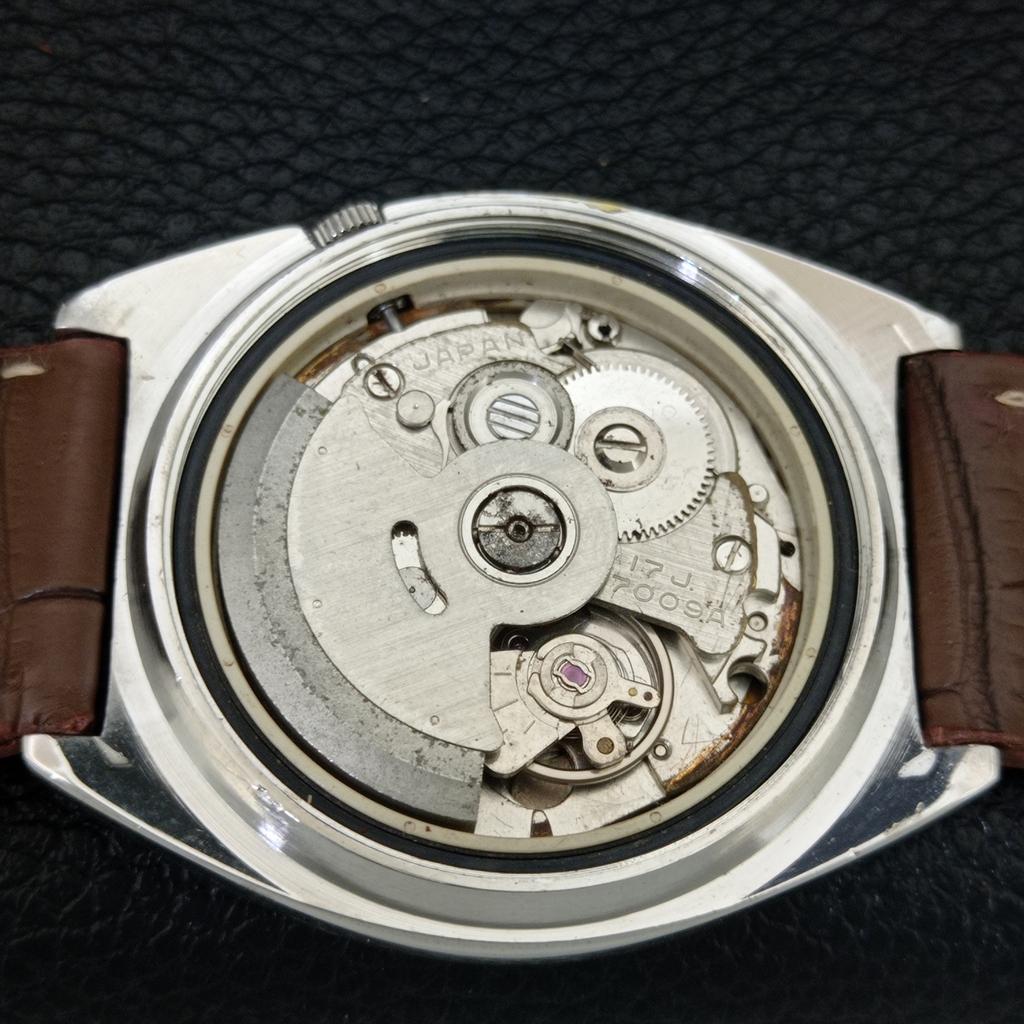 ВИНТАЖНЫЕ АВТОМАТИЧЕСКИЕ ЧАСЫ SEIKO 5 7009A ЯПОНИЯ МУЖСКИЕ С ОРИГИНАЛЬНЫМ ЦИФЕРБЛАТОМ a709155-1
