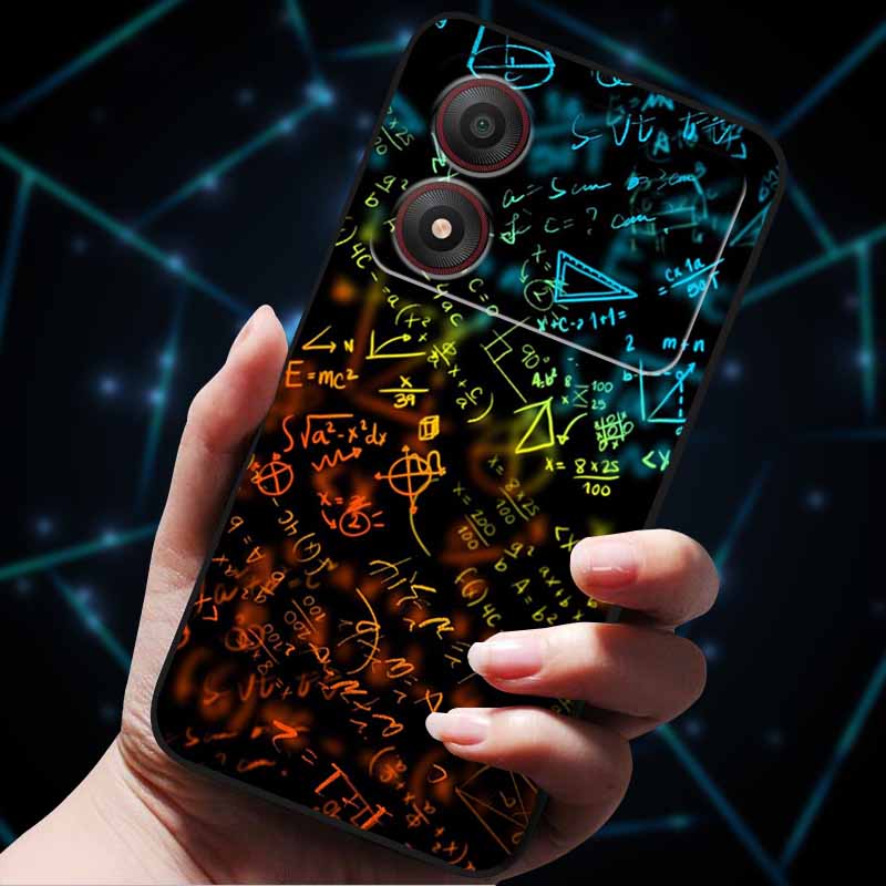 For ZTE Blade A34 4G Case Soft Silicone TPU Lovely Painted Back Cover for ZTE Blade A 34 Black Bumper for BladeA34 Protector Cat