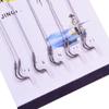 Fish Hook Multiple Purpose Carp Fishing Hook With Line Fishing Hooks Carbon Steel Barbed Hooks