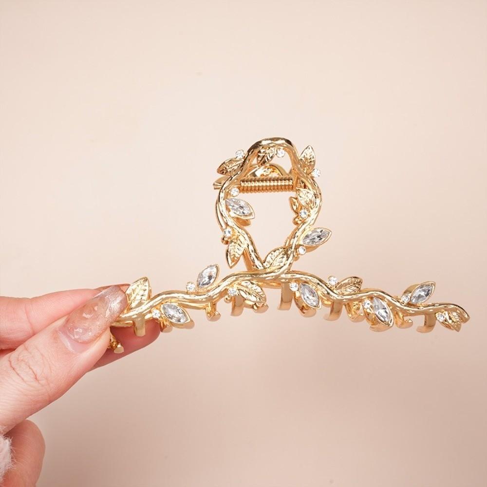 Large Size Hair Styling Clamp Clip Leaf Shape Hair Clip Fancy Hair Claw Clip Hair Accessories