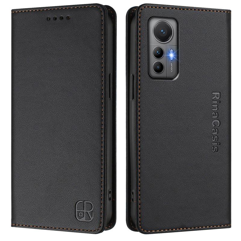 Роскошный антивор кошелек флип-чехол для телефона Xiaomi 12T 11T 12S Mi 12 11 Lite 5G NE кожаные чехлы магнит однотонный чехол