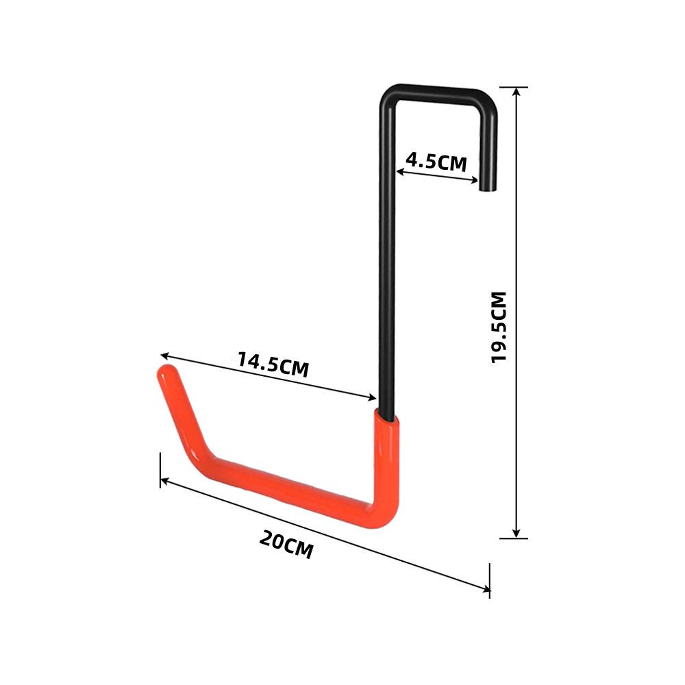 Сверхпрочные металлические крючки для гаражных и садовых инструментов