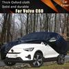 Для автомобиля Volvo C60 Полные наружные чехлы Уличные Водонепроницаемые Пылезащитные Защита от солнца, дождя, снега Внешние аксессуары для автомобиля