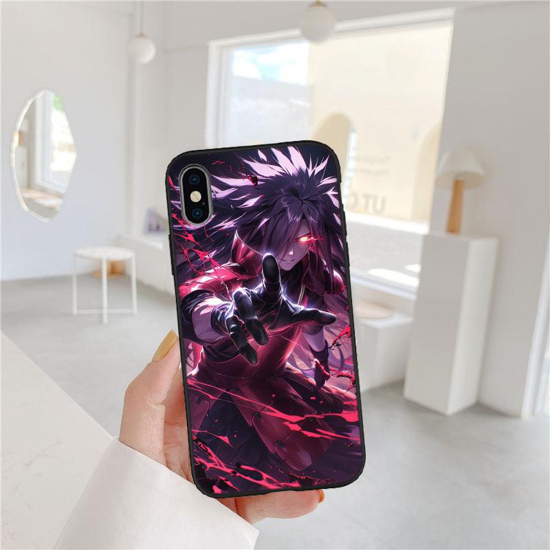 LO74 NARUTO Uchiha Madara Soft Shell Phone Case for Redmi Note 8 9 Pro Max 9S 9T 9C NFC 8T 8A 10A A4