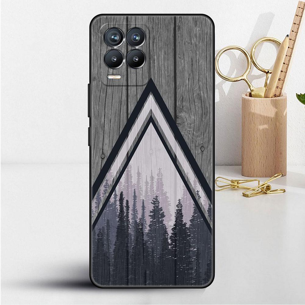 Чехол Forest Geometry Wood Nature для Realme 8 C21y GT Neo 2 3 8i C21 7 C11 6 C12 C35 C3 GT 9 Pro C12 силиконовый чехол для телефона TPU