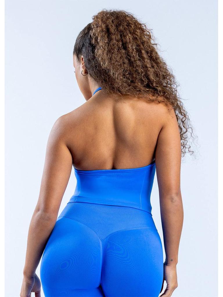 В наличии бесшовный комплект для йоги и фитнеса для женщин: топ с V-образным вырезом и шорты