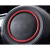 Автомобильный руль с логотипом в виде круга и кольца, наклейка для Mazda 3 6 CX3 CX-3 CX-5 CX5 CX8 CX 9 Axela 2017-