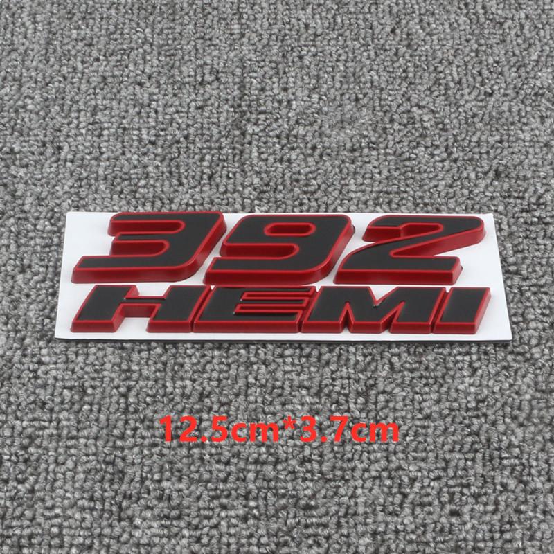 Металлический 392 6.4L Эмблема Двигателя Автомобиля Наклейки на Автомобиль Для Hemi 345 Hemi Charger Caravan Durango Caliber Journey Challenger Avenger Значок