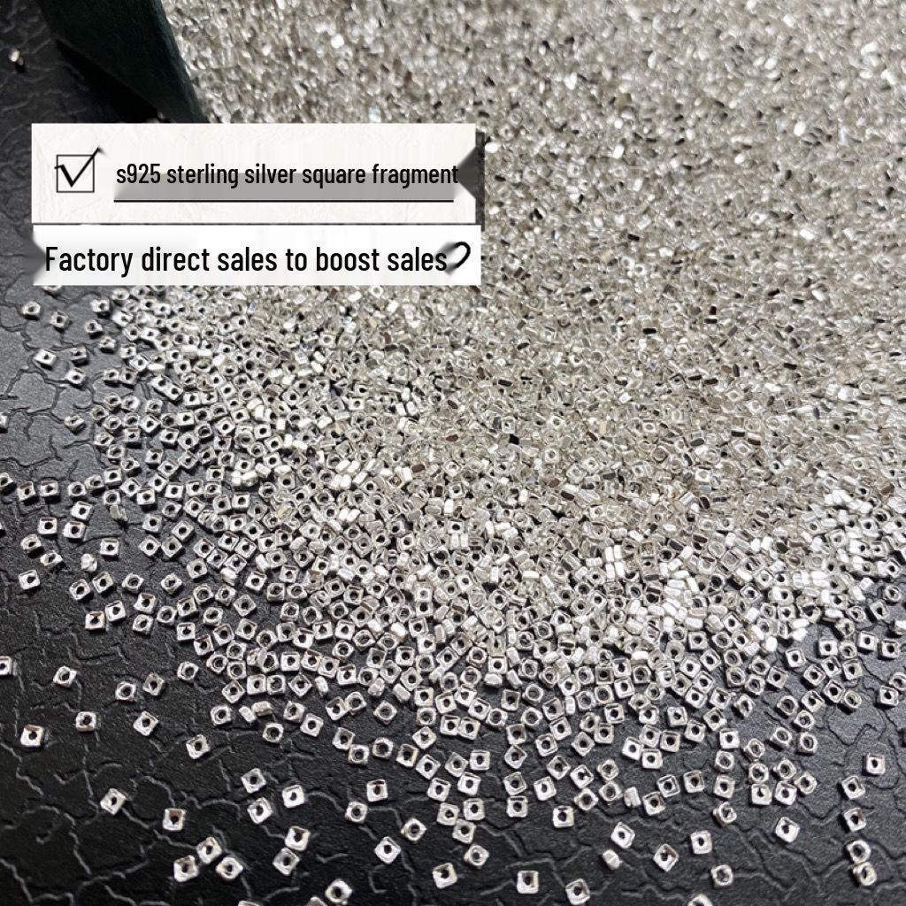 Стерлинговое серебро 925 Сломанные разделители для браслетов и ожерелий ручной работы