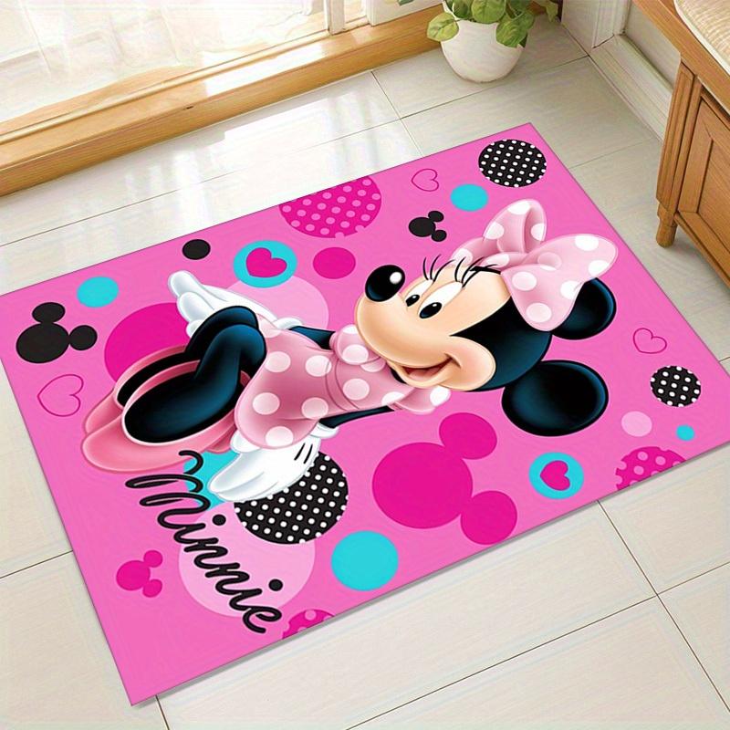 1pc. Cute Minnie Mouse Pink Polka Dot Rug for Home Office Chair Cover Outdoor Gift Decorationz041029
