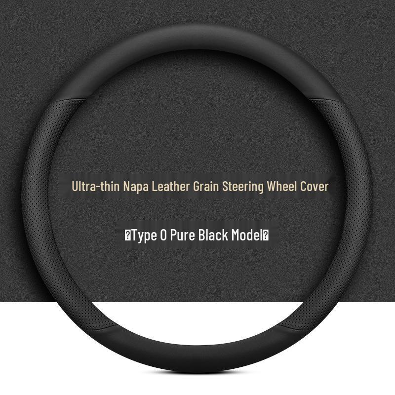 Genuine Leather Steering Wheel Cover for Wey Lanshan, Mocha, Latte, Macchiato, VV5, VV7, VV6 Models