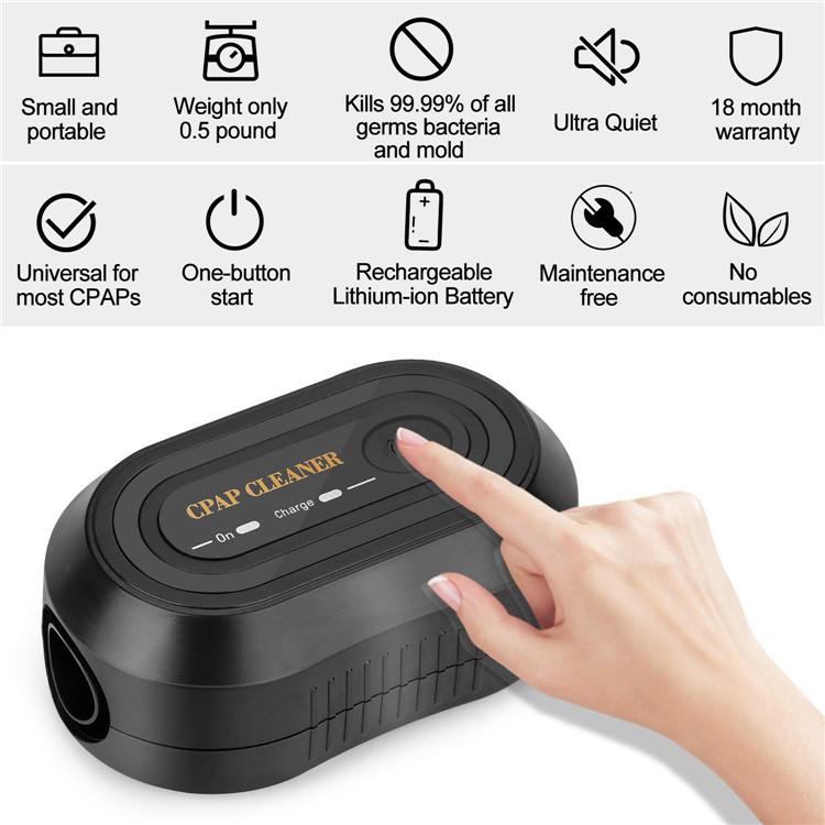 Бытовой вентилятор CPAP, дезинфекция, озоновая стерилизация, очиститель респираторов