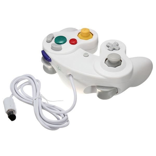 Manette de jeu - NEUFU - G163 - Filaire - Vibration - Compatible Wii/Gamecube