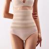 M-3XL Дышащие трусы с высокой талией для контроля живота Бесшовный корсет для подтяжки ягодиц Послеродовое восстанавливающее белье