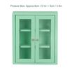 Dollhouse Scale Dollhouse Wall Pretend Play Toys Miniature Kitchen Accessories Wooden Cupboard Bookshelf Display Shelf for Dollhouse Accessories