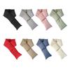 Down Scarf with Pocket Design Solid Color Waterproof Wear-Resistant Winter Versatile Scarf Daily Outdoor