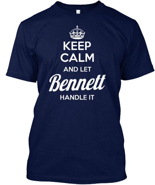 Let The Bennett Handle It T-Shirt Made In the USA Size S To 5XL
