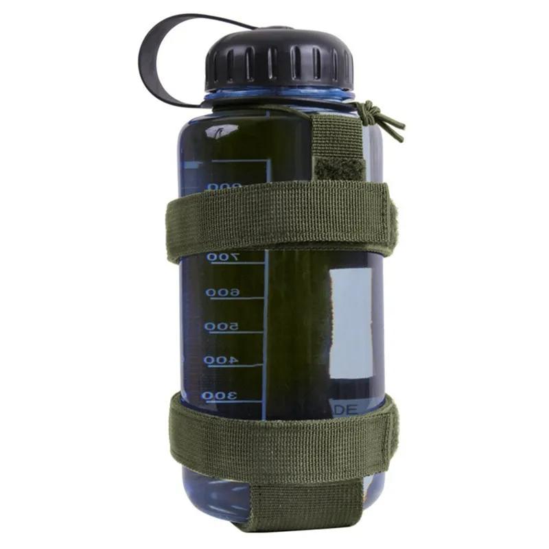 Сумка-подсумок для бутылки с водой Molle, портативная военная сумка для путешествий на открытом воздухе, походов, держатель для бутылки с водой, сумка для переноски чайника
