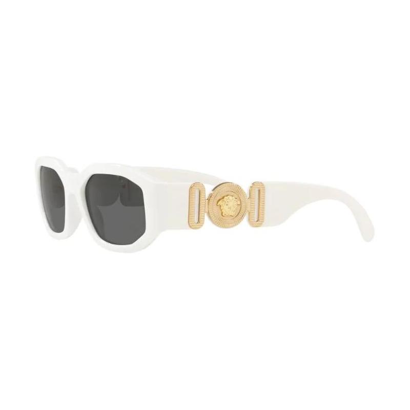 Versace Модный тренд квадратные солнцезащитные очки мужские 2279343 VE436140187-Белый 53