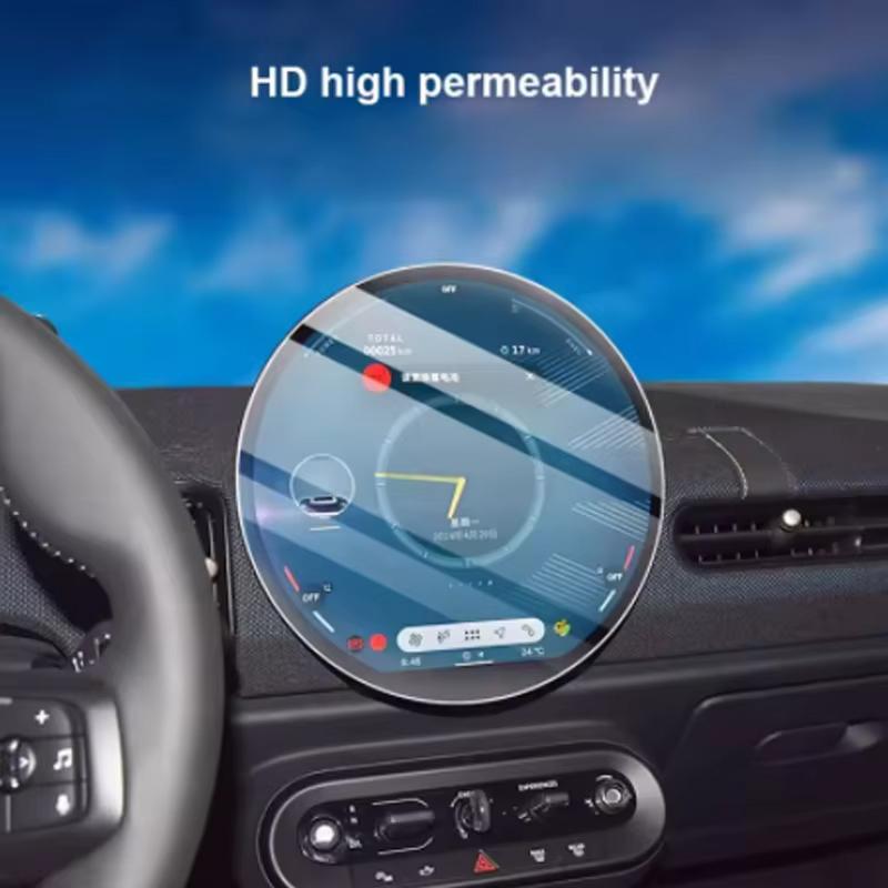 Защитная пленка из закаленного стекла для автомобильной GPS-навигации для MINI Cooper S F66 F65 F67 U25 Countryman J01 EV SE 2024 2025 Автомобильная наклейка