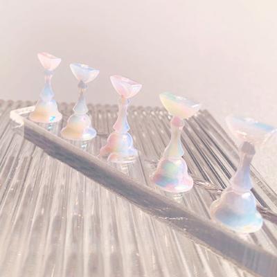5 шт./компл. держатель для ногтей, стабильный, прочный, магнитный, ложные советы, стенд для тренировок и тренировок