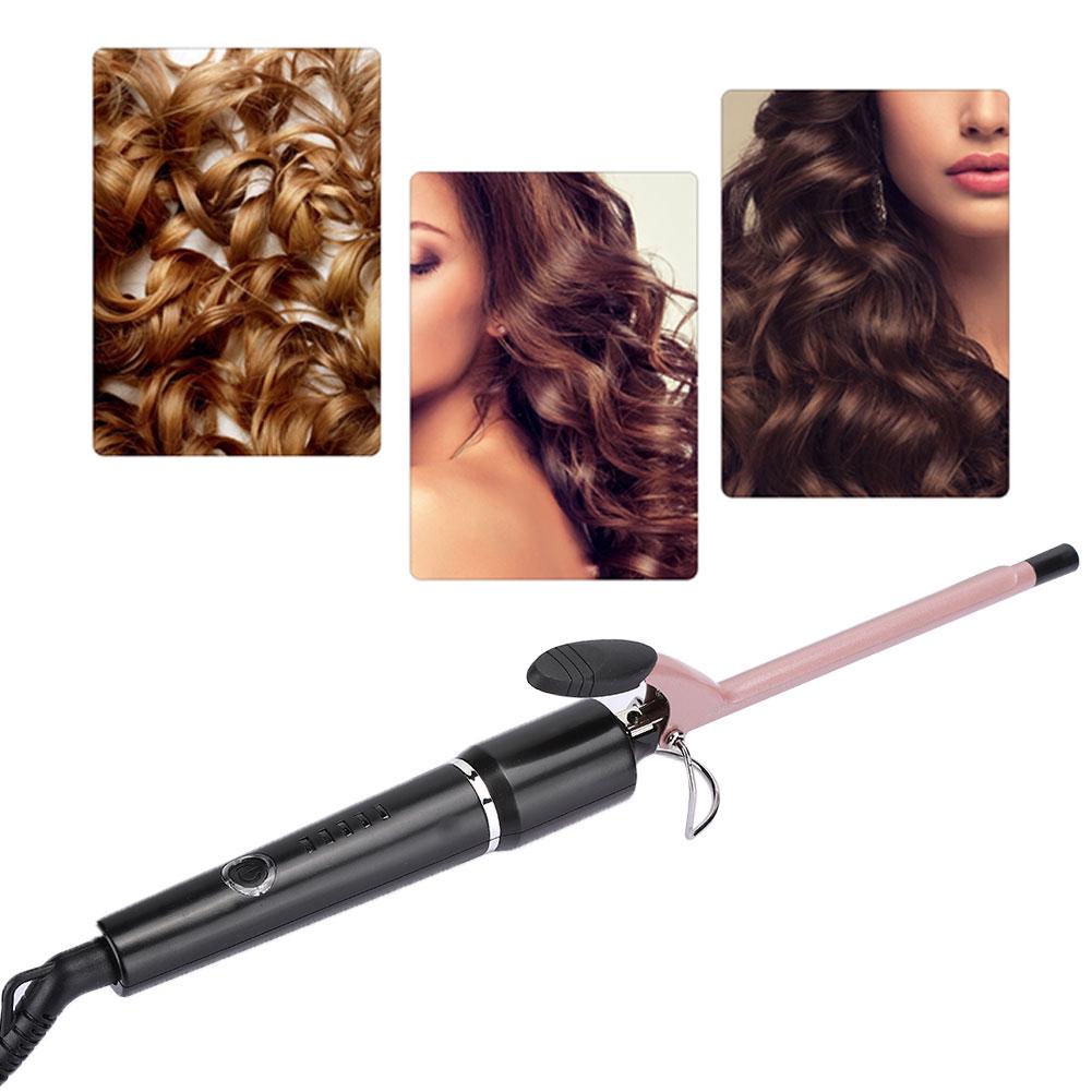 Professional Electric Hair Curler Negative Ion Curling Iron Styling Tool 9mm EU Plug 220V