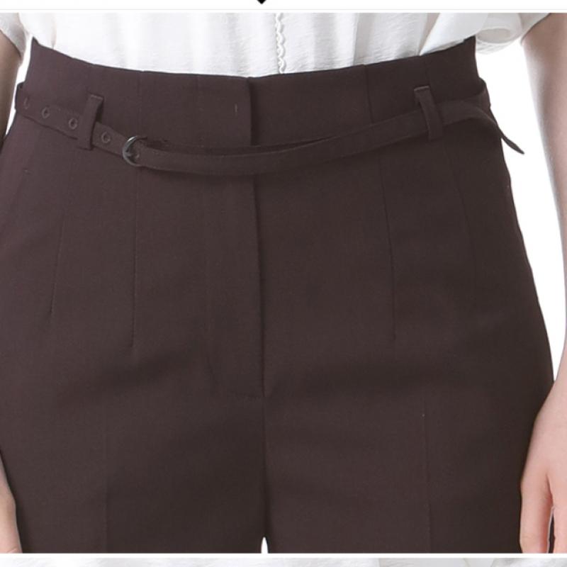 She S miSS Lena Belted Solid pantS