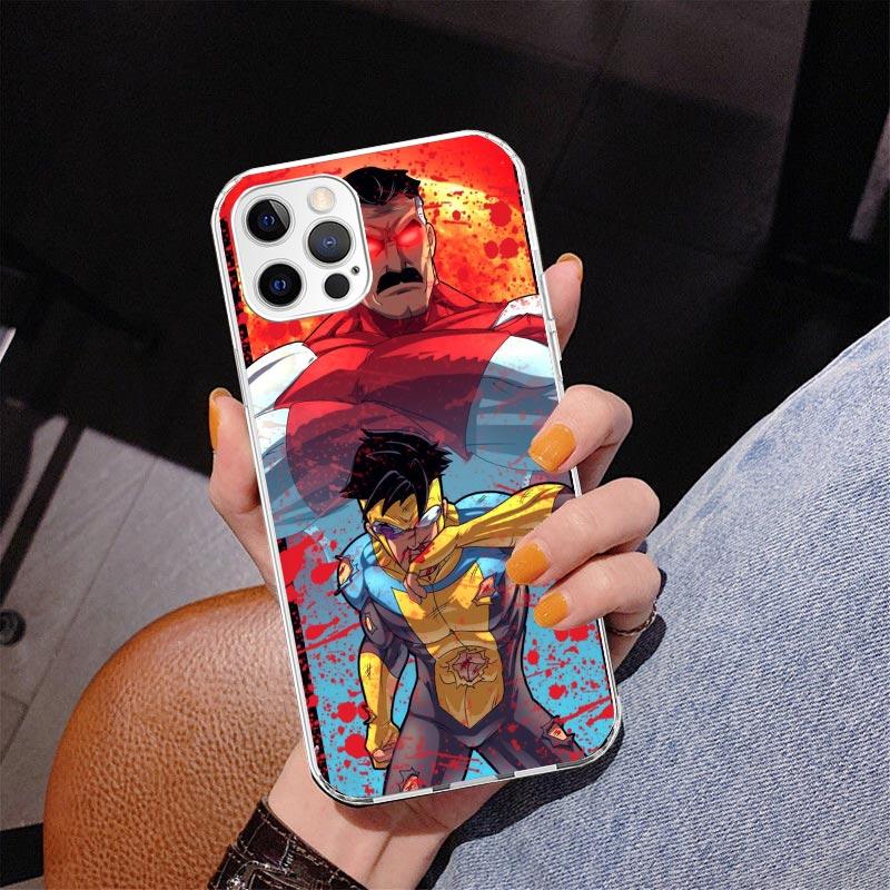 Крутой чехол I-Invincible для iPhone 17 Air 16 Pro Max 16E 15 + 14 Plus 11 12 13 Mini 7 8 SE Подарок Печатный чехол Fundas