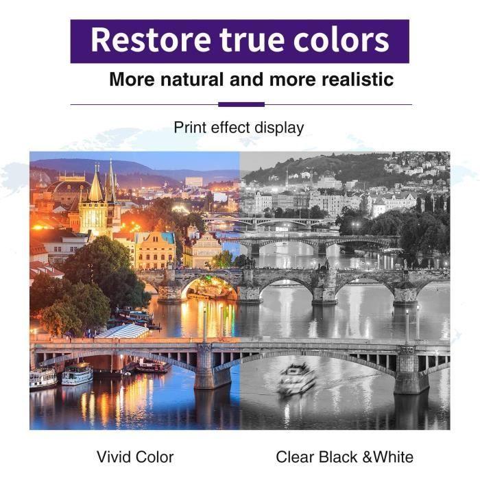 Чернильный картридж Epson 502 xl Совместимый для принтера Workforce WF-2860 - Упаковка из 10