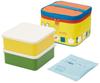 Skater Picnic Lunch Box with Cooler Bag and Ice Miffy Made In KCPC2 Pack, 20, Japan, 2240ml,