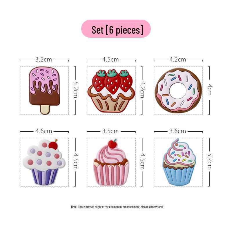 Индивидуальные 3D-магниты на холодильник из мягкого пластика с мультяшным рисунком и креативным дизайном из силикона.