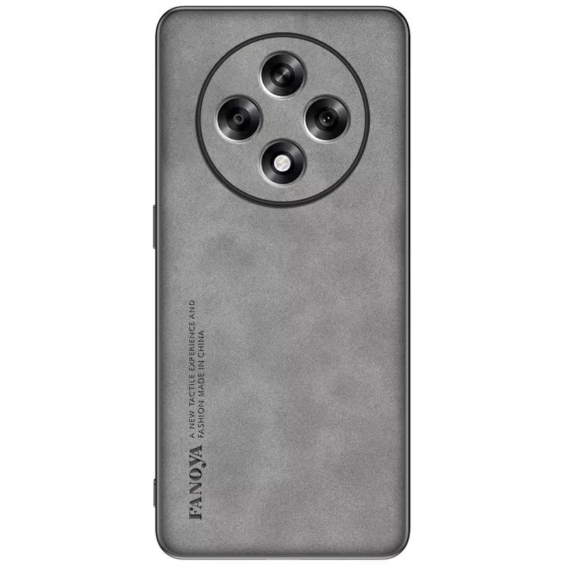 Reno12f S Роскошный чехол из овчины для Oppo Reno 12 Fs Reno12 F 5g 12f 12fs 4g Мужской деловой ретро-чехол для задней крышки Reno12fs Shell