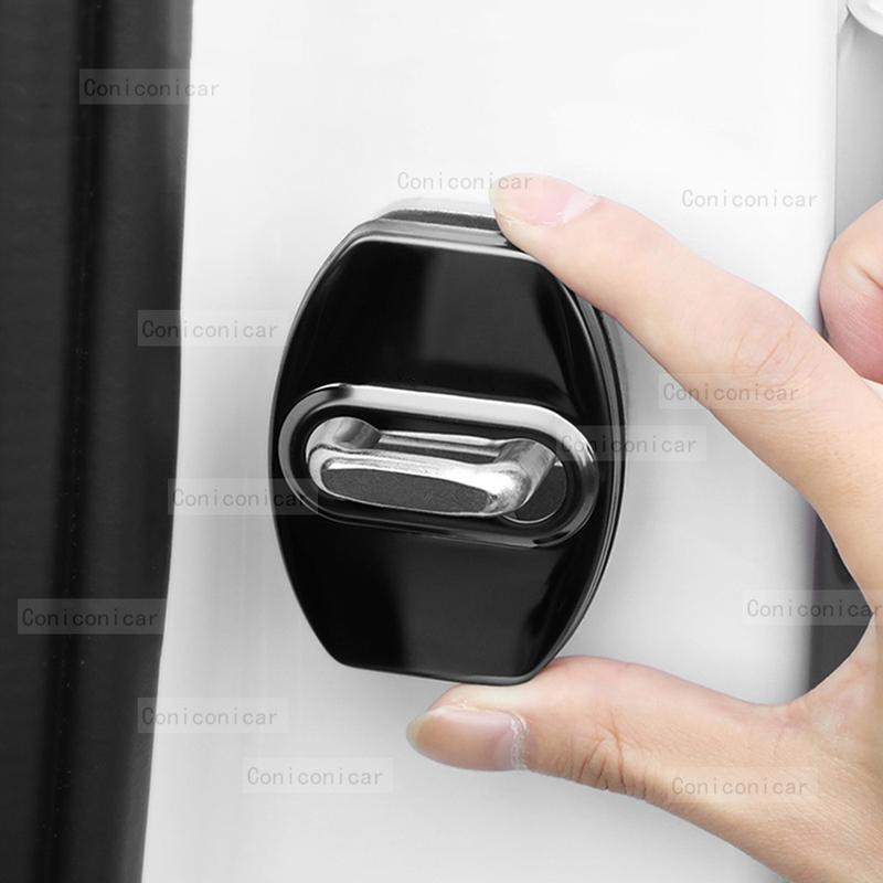 For CHERY TIGGO 8 Pro Max -2026 Car Door Lock Protection Cover Decoration Emblems Case Auto Stainless steel Accessories