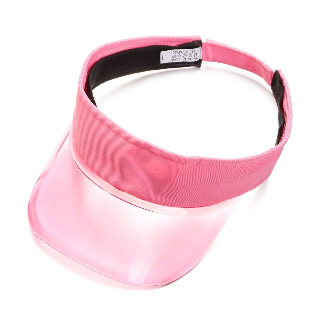 Casual PVC Lightweight Beach Cap Sun Visor UV Protective Sports Hat