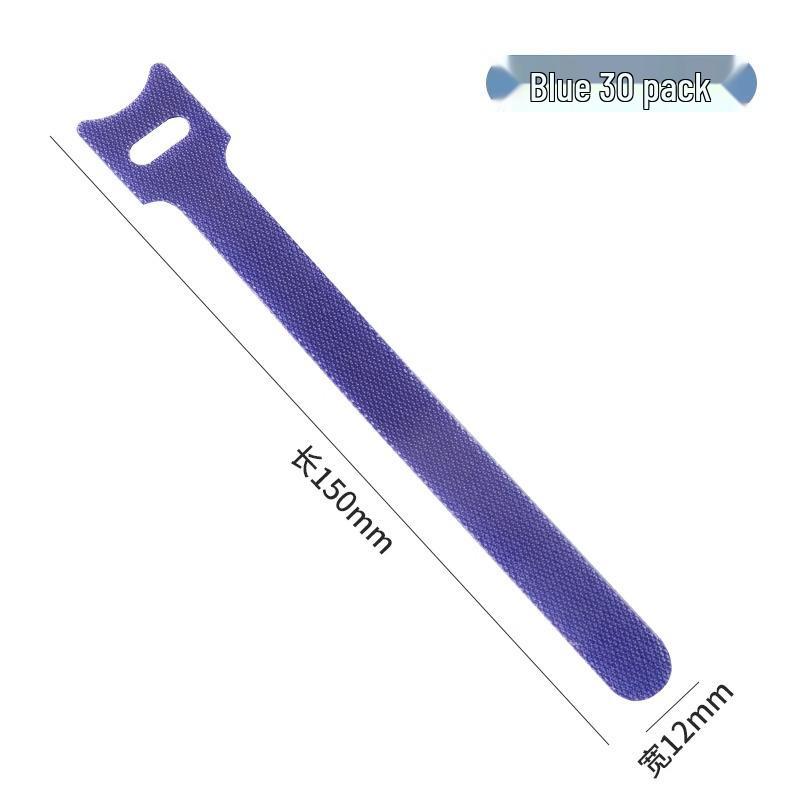 Hook and Loop Strap for Organizing Wires, Cables, and Charging Cords