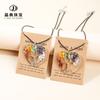 7 Chakras Tree of Life Pendant Necklace Colorful Crystal Stone Life Tree Necklace