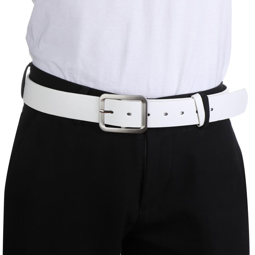 Waist Strap Belts High-Quality Waist Belts Casual Waistband Leather Dress Belt Square Pin Buckle