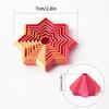 3D Printed Spiral Cone Impossible Passthrough Fidget Toy Three-Dimensional Spiral Decompression Spinning Ornament Relief Toys