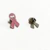 10Pcs Women Brooches Pink Ribbon Lapel Pins Breast Cancers Awareness Badge Pin Heart Shape Brooches for Women Girl