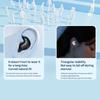 M16 Эргономичные невидимые наушники Беспроводная Bluetooth-гарнитура Светодиодный дисплей Наушники с шумоподавлением Наушники для сна
